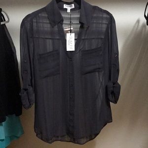 Sheer grey portifino- slim fit